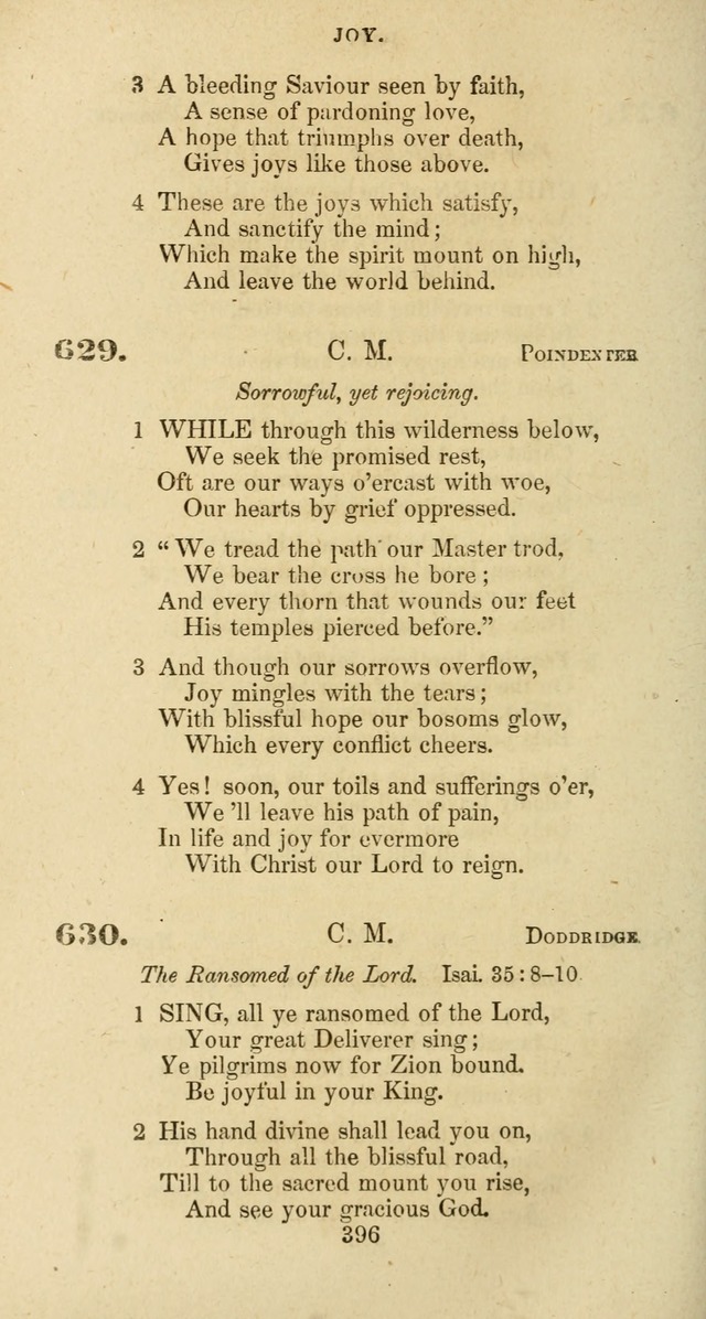 The Baptist Psalmody: a selection of hymns for the worship of God page 396