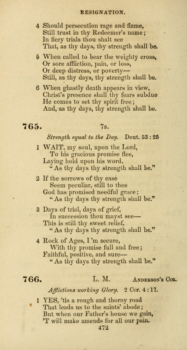 The Baptist Psalmody: a selection of hymns for the worship of God page 472