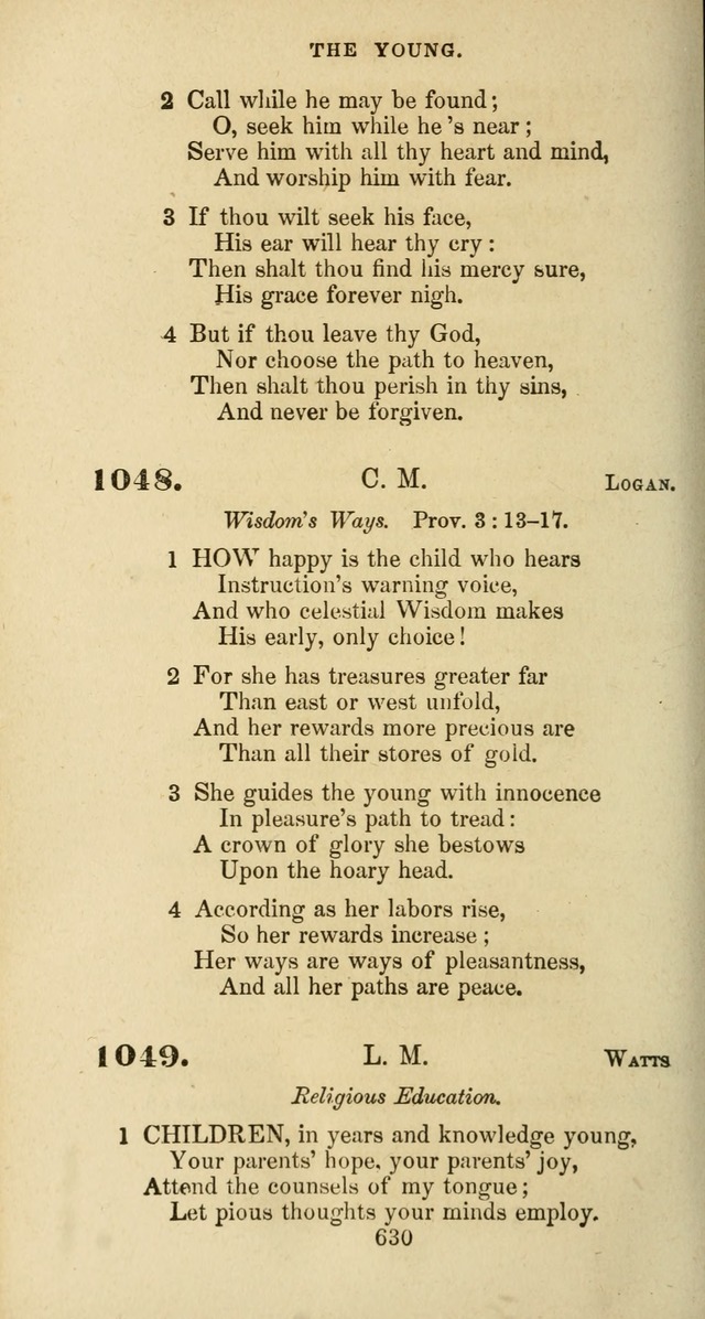 The Baptist Psalmody: a selection of hymns for the worship of God page 630