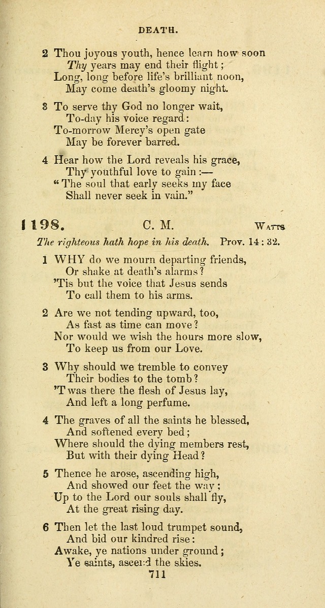 The Baptist Psalmody: a selection of hymns for the worship of God page 711