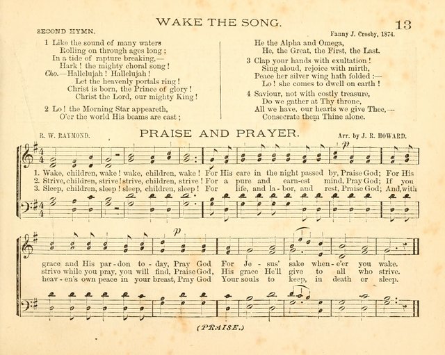 Book of Praise for the Sunday School: with hymns and tunes appropriate for the prayer meeting and the home circle page 16