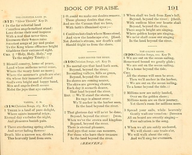 Book of Praise for the Sunday School: with hymns and tunes appropriate for the prayer meeting and the home circle page 194