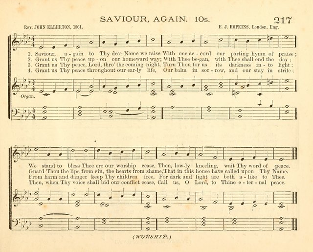 Book of Praise for the Sunday School: with hymns and tunes appropriate for the prayer meeting and the home circle page 220