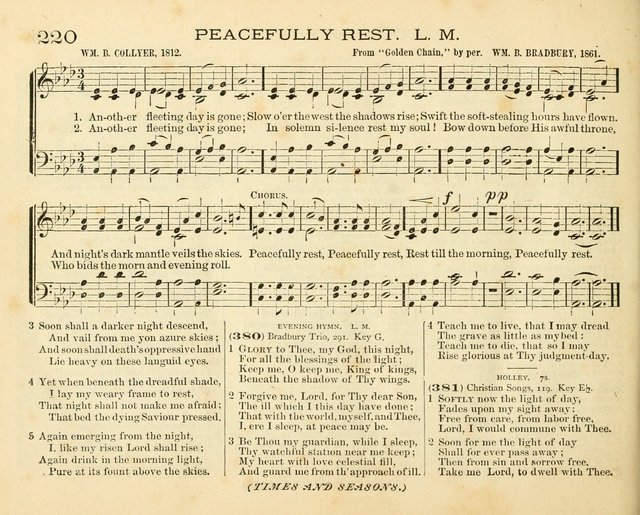 Book of Praise for the Sunday School: with hymns and tunes appropriate for the prayer meeting and the home circle page 223