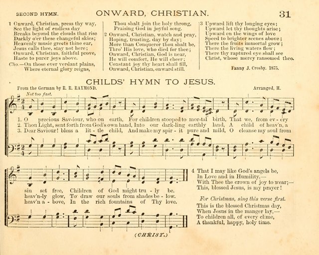 Book of Praise for the Sunday School: with hymns and tunes appropriate for the prayer meeting and the home circle page 34