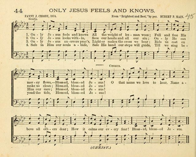 Book of Praise for the Sunday School: with hymns and tunes appropriate for the prayer meeting and the home circle page 47