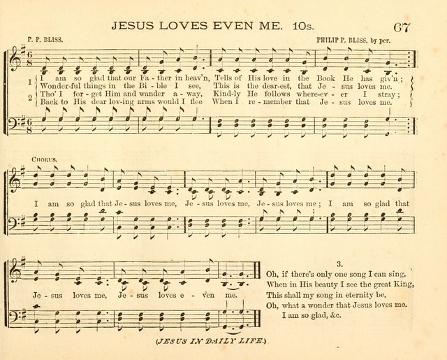 Book of Praise for the Sunday School: with hymns and tunes appropriate for the prayer meeting and the home circle page 70