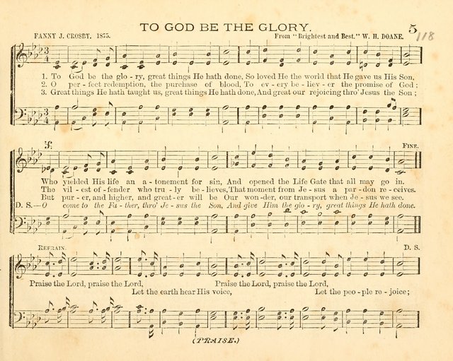 Book of Praise for the Sunday School: with hymns and tunes appropriate for the prayer meeting and the home circle page 8
