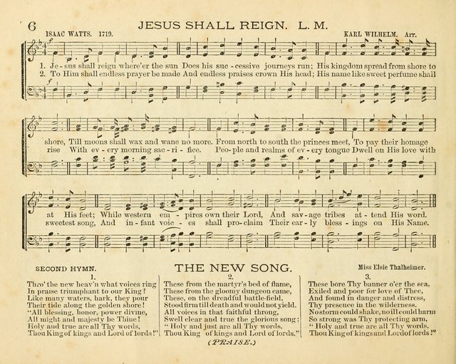 Book of Praise for the Sunday School: with hymns and tunes appropriate for the prayer meeting and the home circle page 9