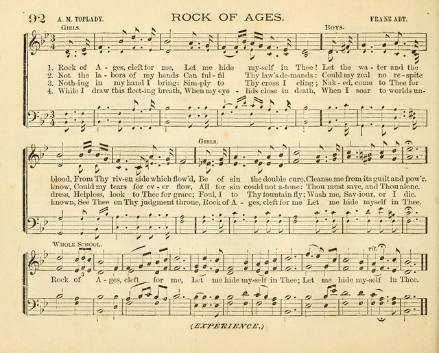 Book of Praise for the Sunday School: with hymns and tunes appropriate for the prayer meeting and the home circle page 95