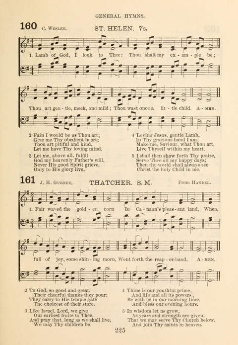 The Book of Praise for Sunday Schools: Selections from the Revised Prayer Book and Hymnal page 125