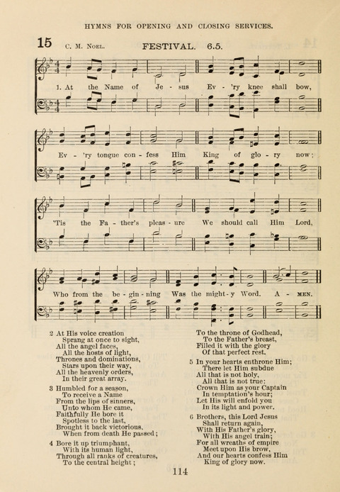 The Book of Praise for Sunday Schools: Selections from the Revised Prayer Book and Hymnal page 14