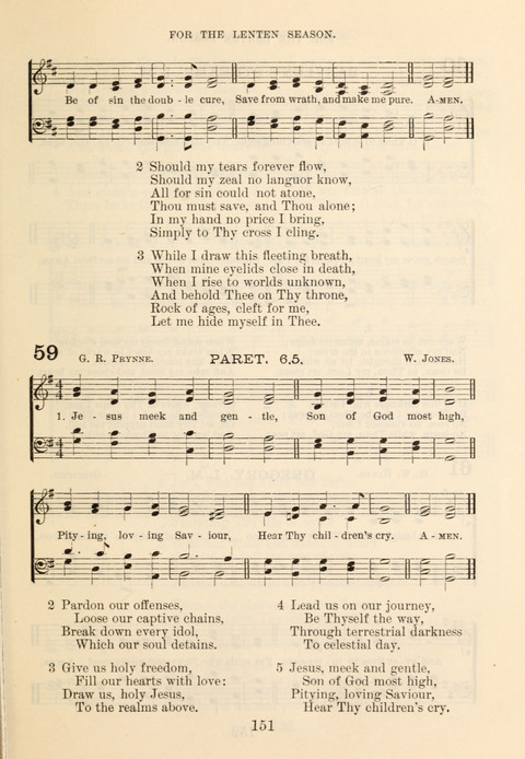 The Book of Praise for Sunday Schools: Selections from the Revised Prayer Book and Hymnal page 51