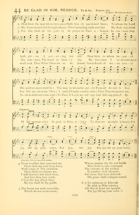 Bible Songs: consisting of selections from the Psalms set to music suitable for Sabbath Schools, prayer meetings, etc. page 32
