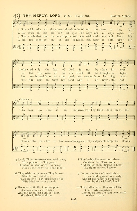 Bible Songs: consisting of selections from the Psalms set to music suitable for Sabbath Schools, prayer meetings, etc. page 36