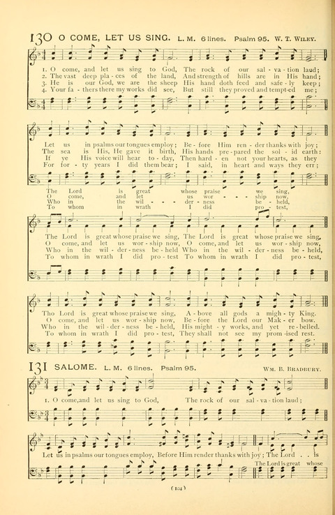 Bible Songs: consisting of selections from the Psalms set to music suitable for Sabbath Schools, prayer meetings, etc. page 84