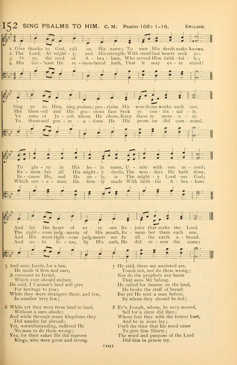 Bible Songs: consisting of selections from the Psalms set to music suitable for Sabbath Schools, prayer meetings, etc. page 99