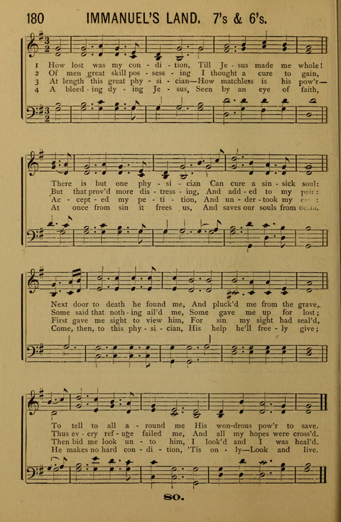 Bible School Echoes, and Sacred Hymns page 80