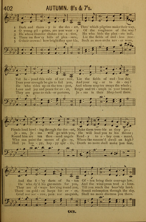 Bible School Echoes, and Sacred Hymns page 93