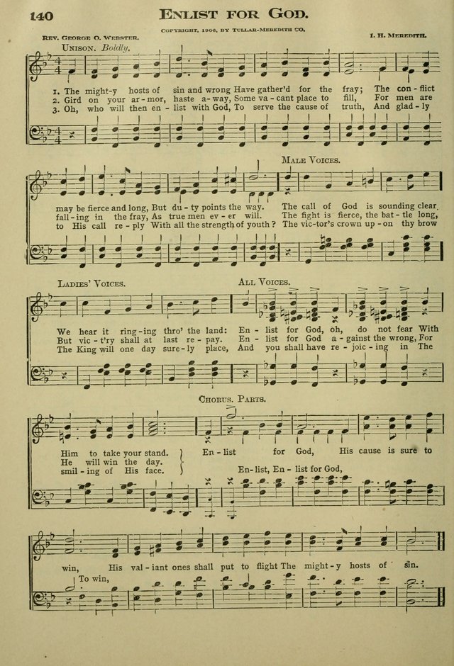 The Bible School Hymnal page 149