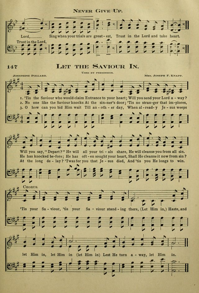 The Bible School Hymnal page 156