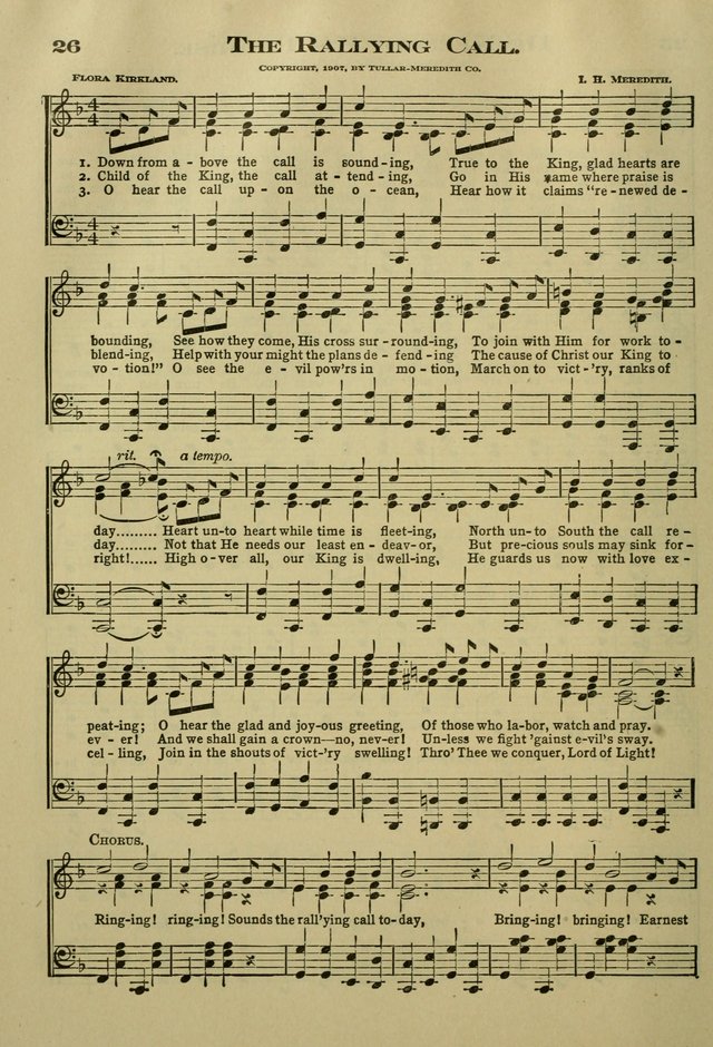 The Bible School Hymnal page 35
