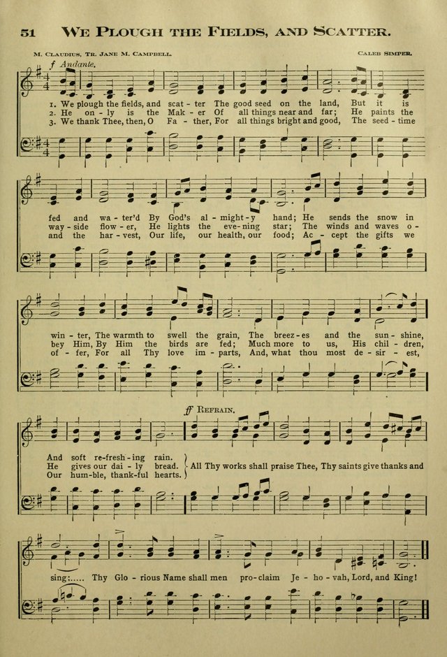 The Bible School Hymnal page 60