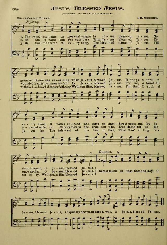 The Bible School Hymnal page 67