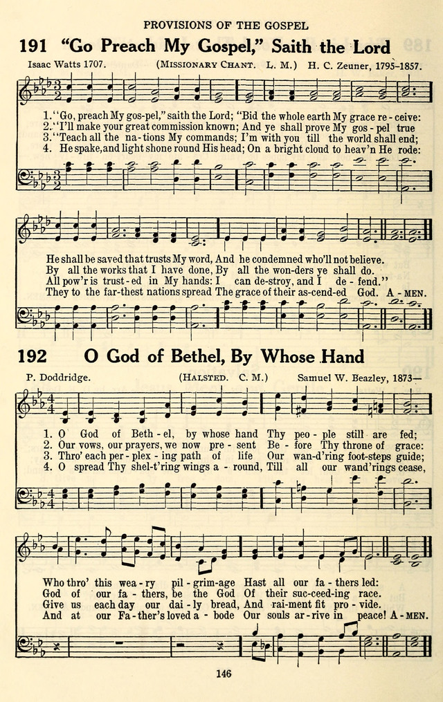 The Baptist Standard Hymnal: with responsive readings: a new book for all services page 138