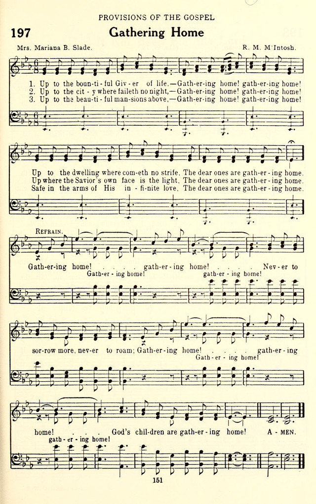The Baptist Standard Hymnal: with responsive readings: a new book for all services page 143