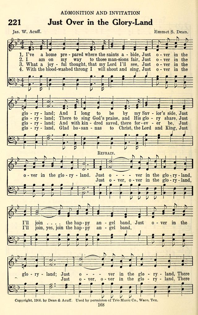 The Baptist Standard Hymnal: with responsive readings: a new book for all services page 160