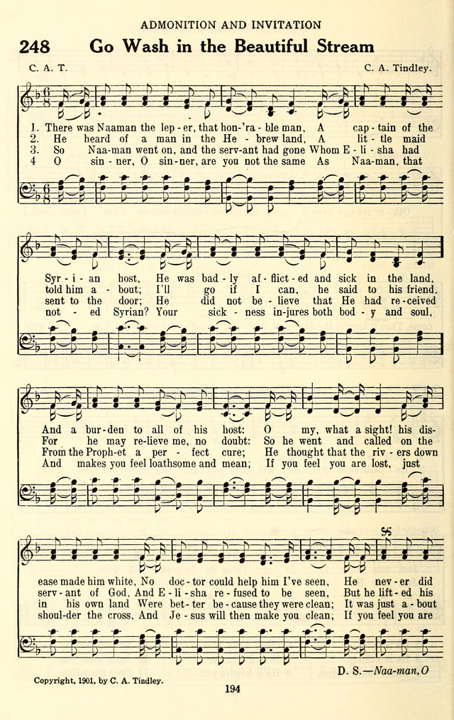The Baptist Standard Hymnal: with responsive readings: a new book for all services page 186