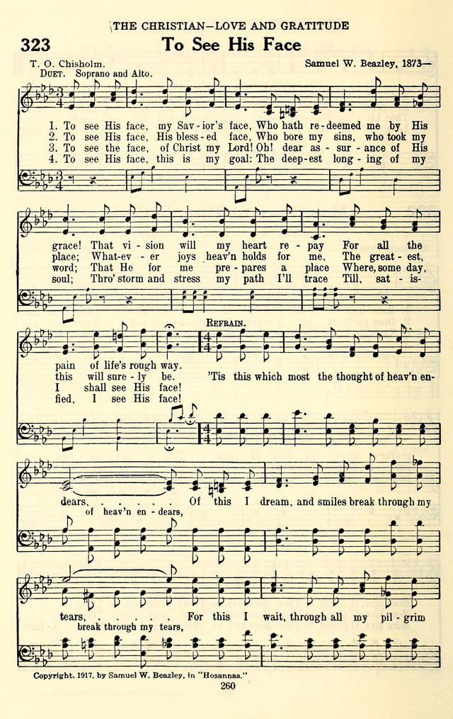 The Baptist Standard Hymnal: with responsive readings: a new book for all services page 252