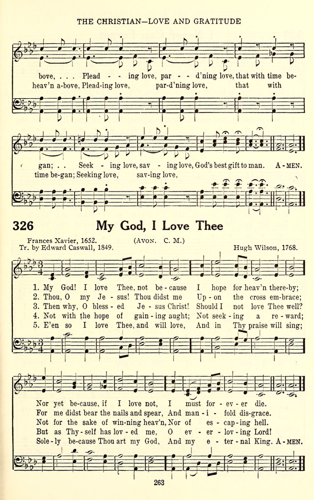 The Baptist Standard Hymnal: with responsive readings: a new book for all services page 255