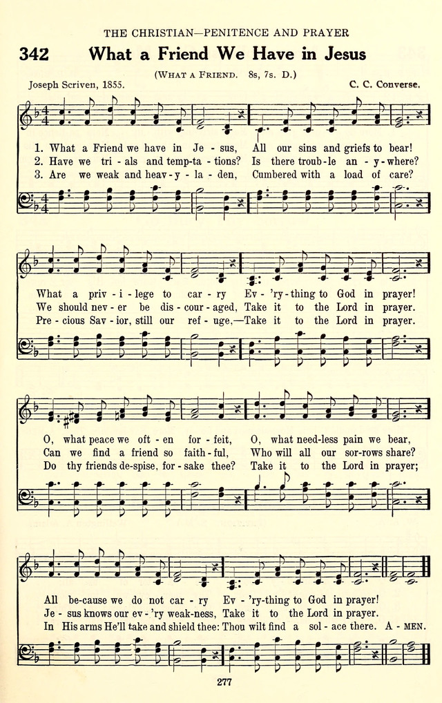 The Baptist Standard Hymnal: with responsive readings: a new book for all services page 269