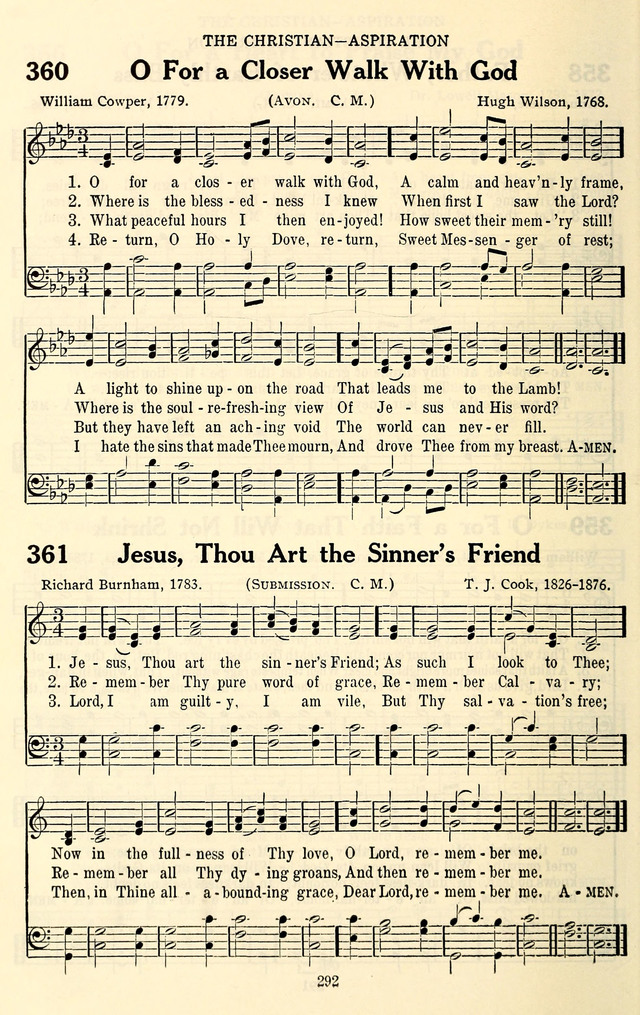 The Baptist Standard Hymnal: with responsive readings: a new book for all services page 284