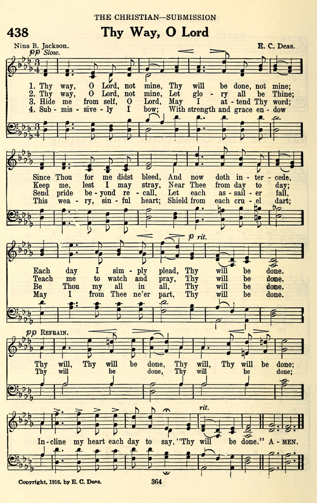 The Baptist Standard Hymnal: with responsive readings: a new book for all services page 356
