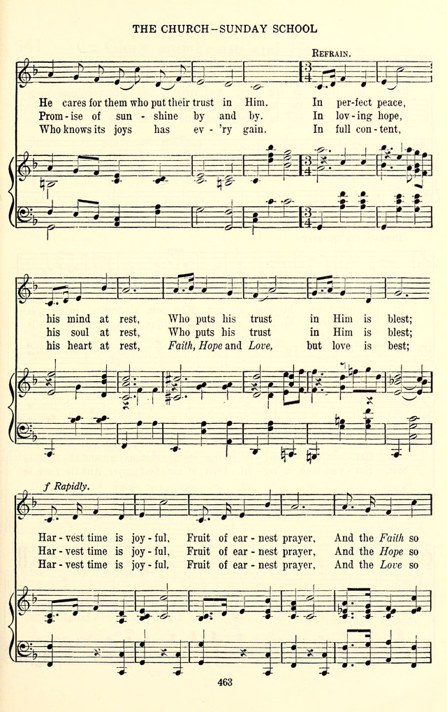 The Baptist Standard Hymnal: with responsive readings: a new book for all services page 455