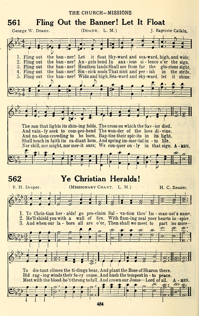 The Baptist Standard Hymnal: with responsive readings: a new book for all services page 476
