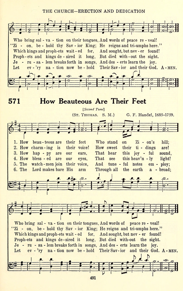 The Baptist Standard Hymnal: with responsive readings: a new book for all services page 483