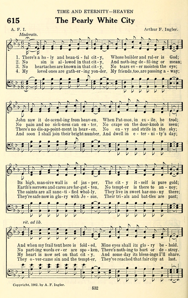 The Baptist Standard Hymnal: with responsive readings: a new book for all services page 524