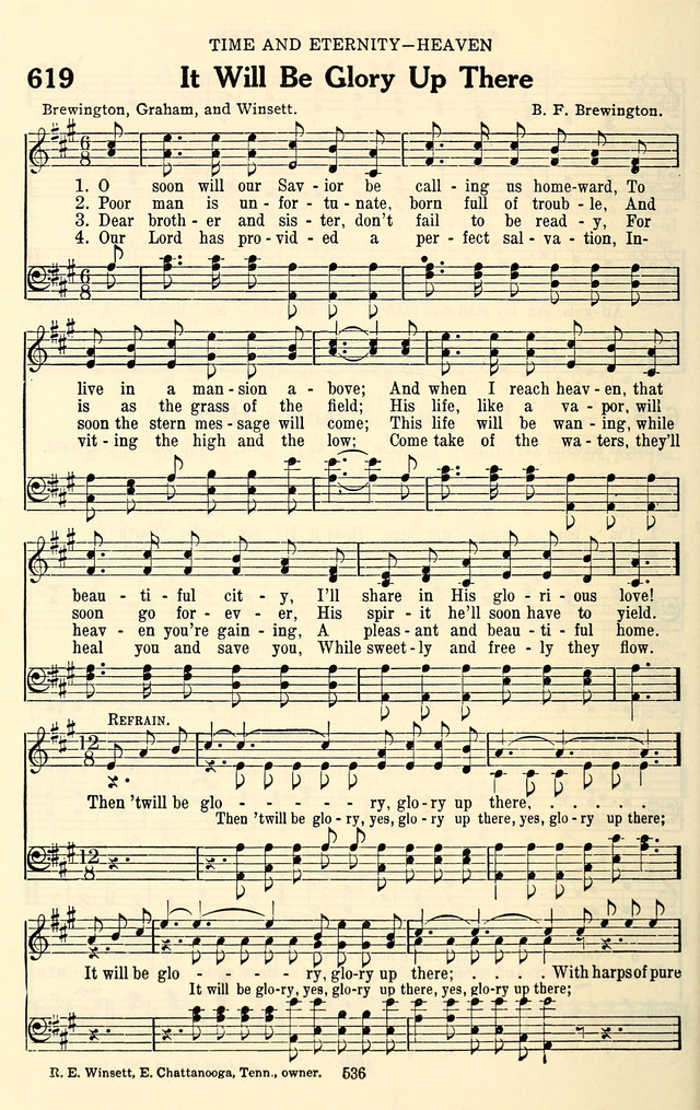 The Baptist Standard Hymnal: with responsive readings: a new book for all services page 528
