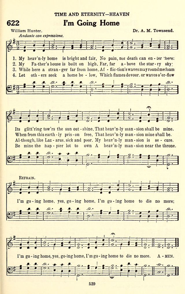 The Baptist Standard Hymnal: with responsive readings: a new book for all services page 531