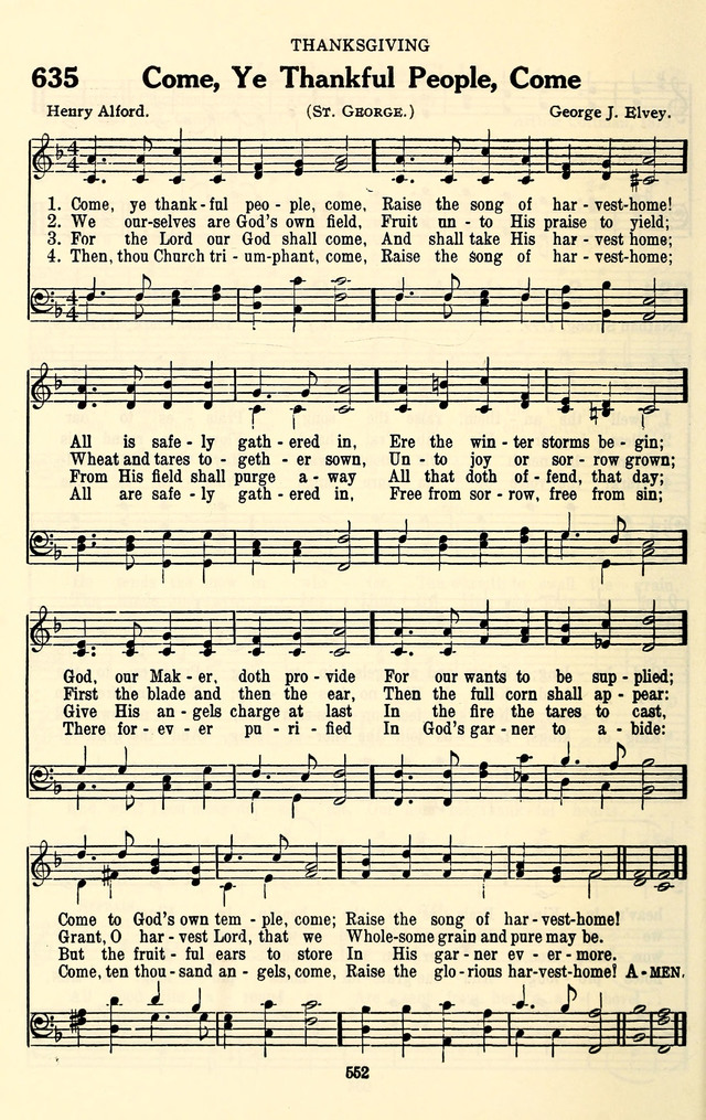 The Baptist Standard Hymnal: with responsive readings: a new book for all services page 544