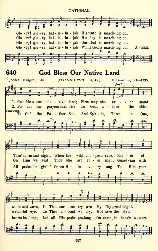 The Baptist Standard Hymnal: with responsive readings: a new book for all services page 549