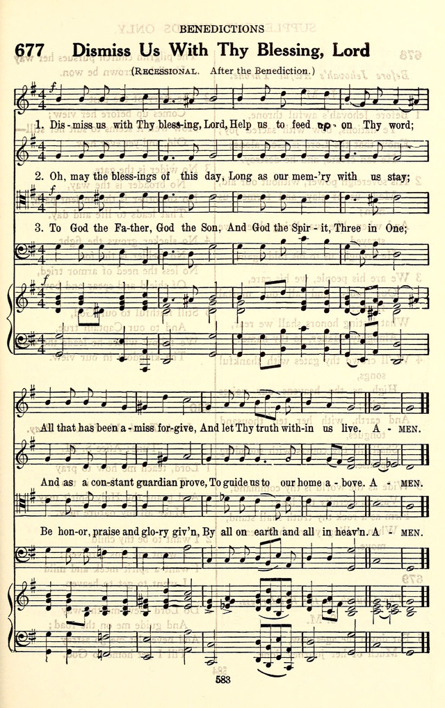 The Baptist Standard Hymnal: with responsive readings: a new book for all services page 575