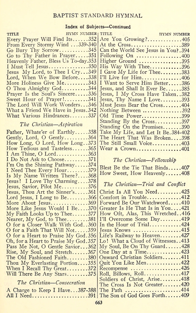 The Baptist Standard Hymnal: with responsive readings: a new book for all services page 655