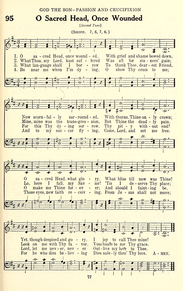The Baptist Standard Hymnal: with responsive readings: a new book for all services page 69