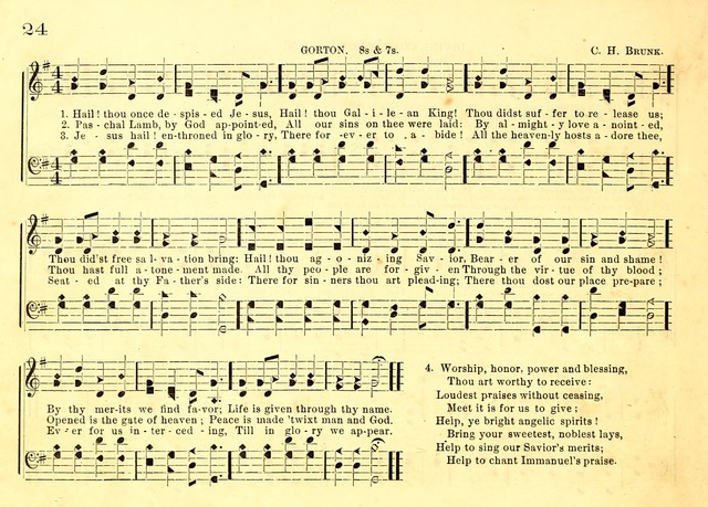 Bible School Hymns and Sacred Songs for Sunday Schools and Other Religious Services page 24