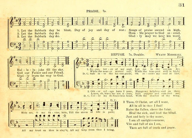 Bible School Hymns and Sacred Songs for Sunday Schools and Other Religious Services page 31